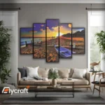 Coastal Dream - 5 Panel Wall Frame
