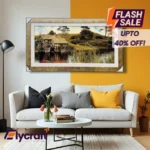 A Painter's Memory - Framed Rug Art